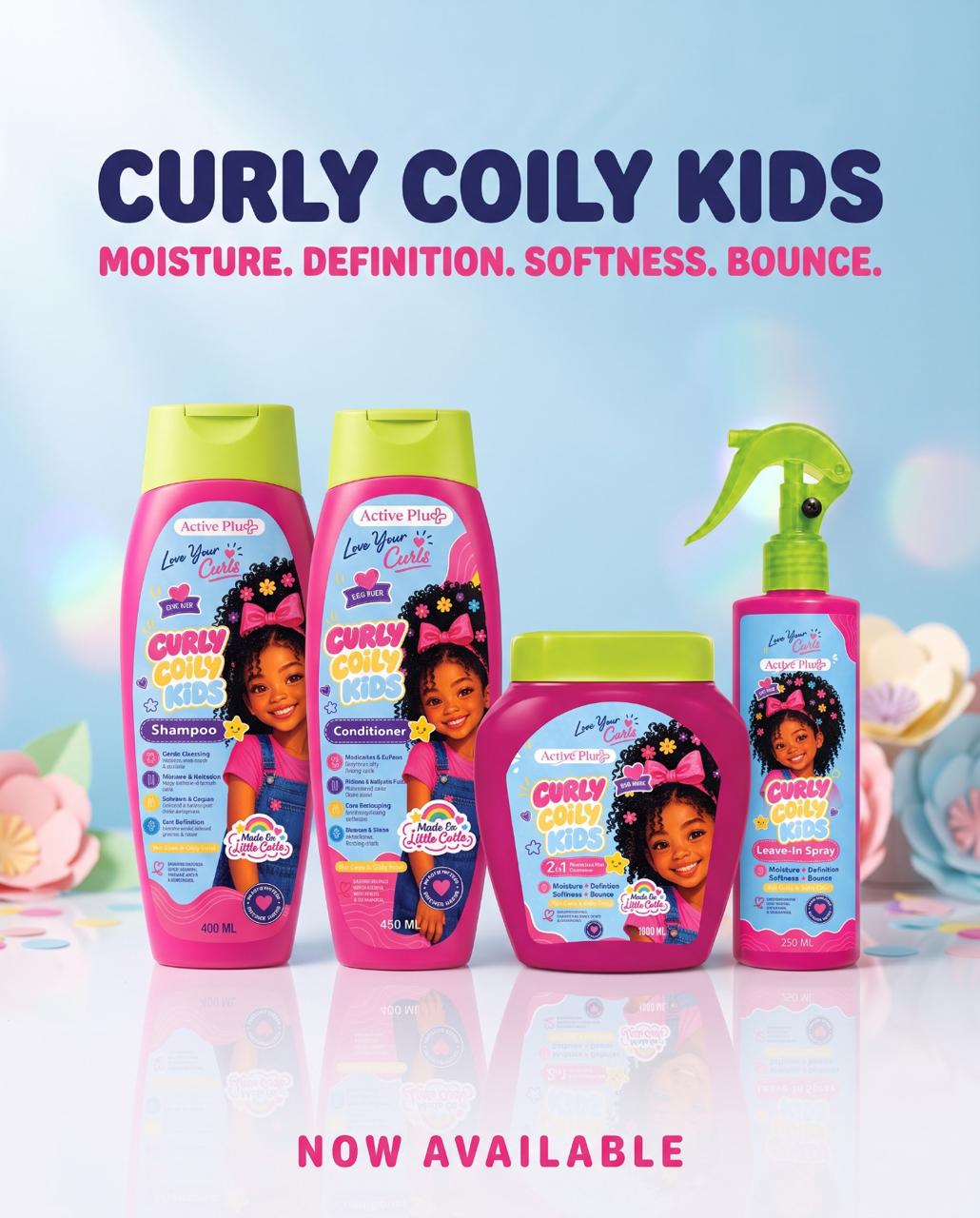 ACTIVE PLUS CONDITIONER FOR KIDS CURLY HAIR COLLECTION