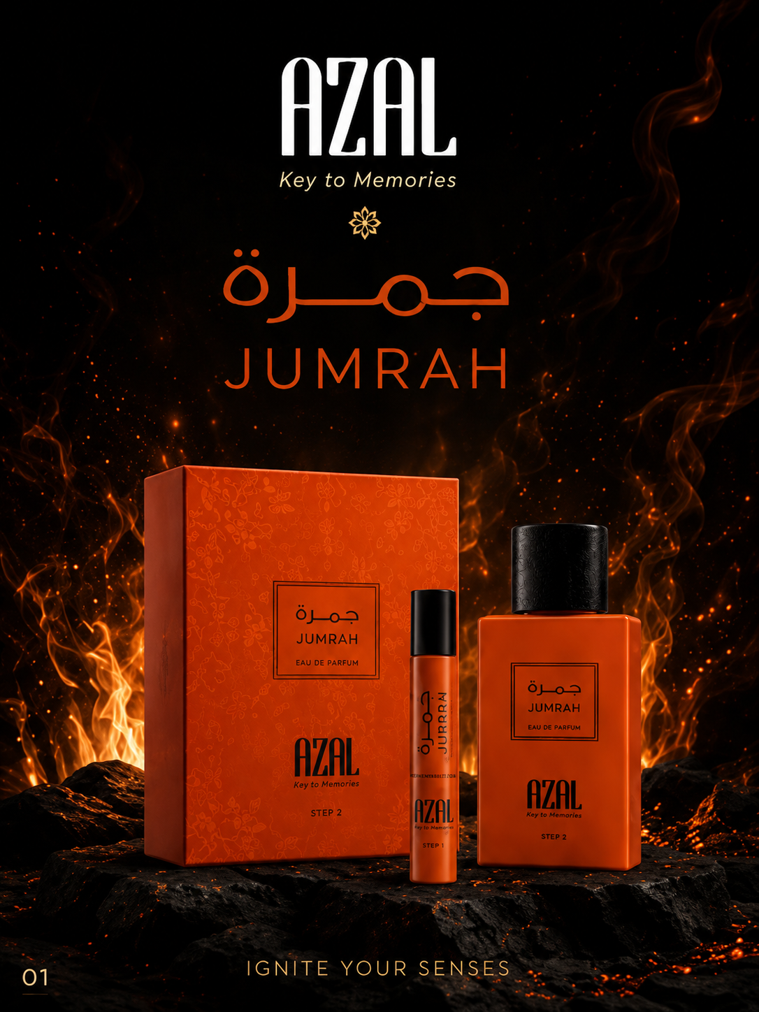 Jumrah Signature Set ( 100ml Eau de Parfum + 10ml Concentrated Perfume Oil )
