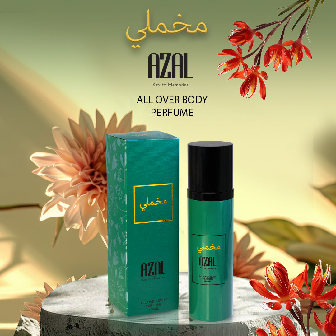 عطر أزل مخملي للجسم والشعر  100 مل