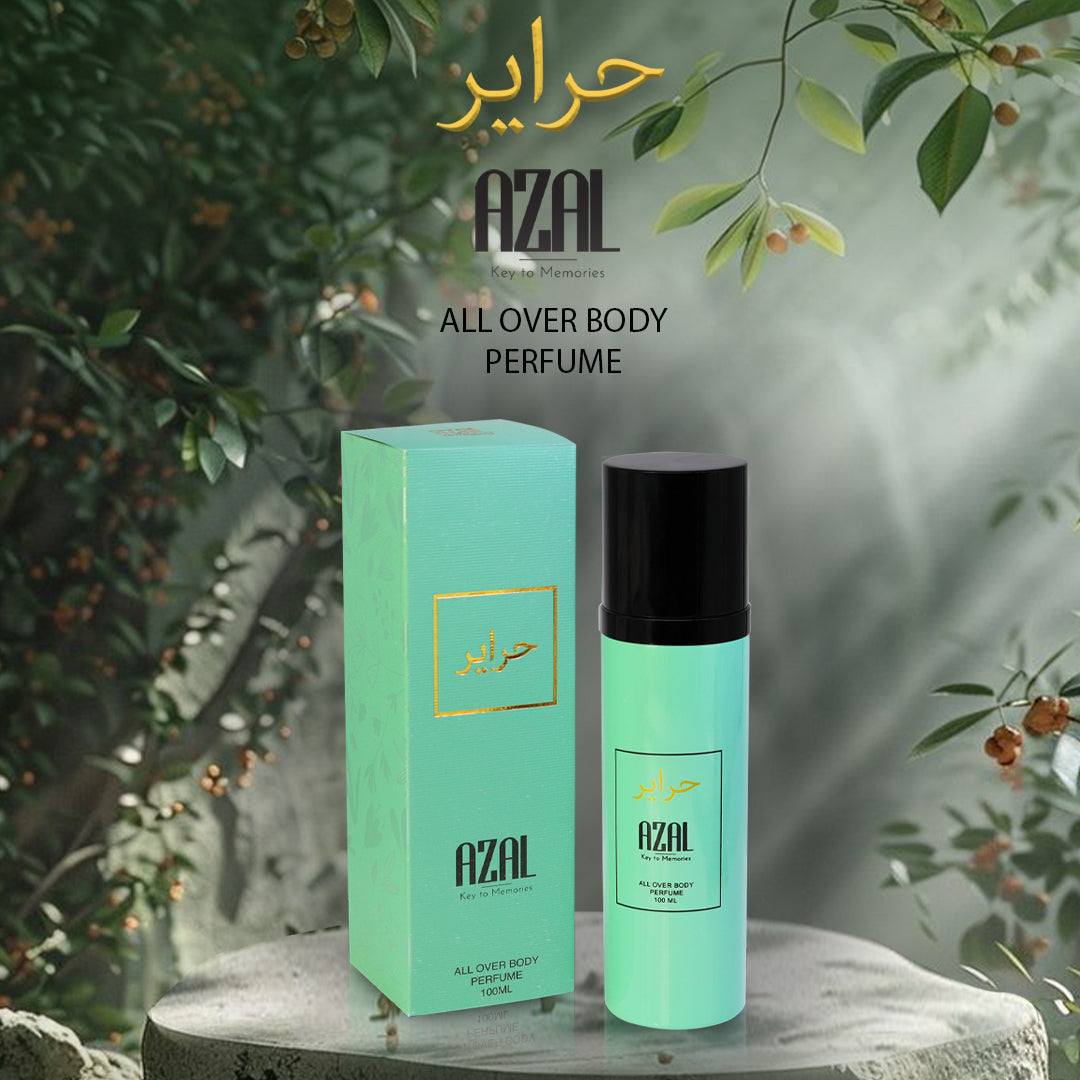 عطر أزل حراير للجسم و الشعر  100 مل